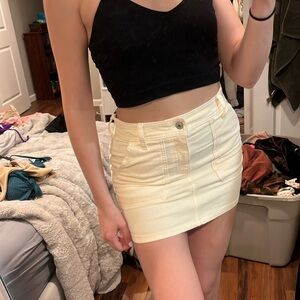 Corduroy mini skirt NWT